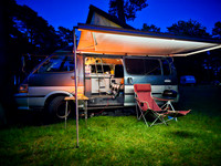 Van Camping June 2024, Cannock Chase and Shell Island-10