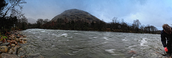 River Coe at the campsite_Panorama1b