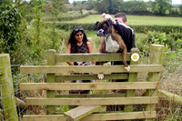 Nala being brutalised by Nick on a Walk September 2002.jpg