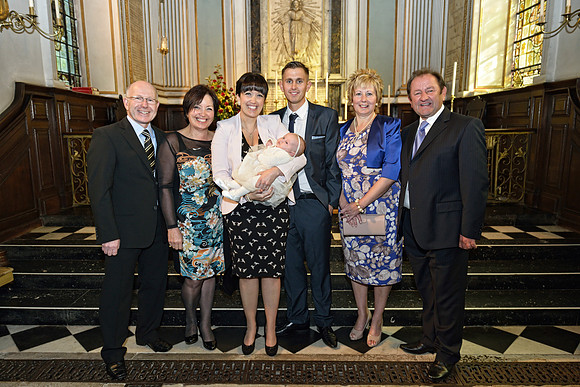 Millie Ellis's christening-88