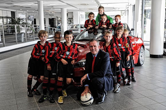 BMW Kids Football Photoshoot Sept 2010-7