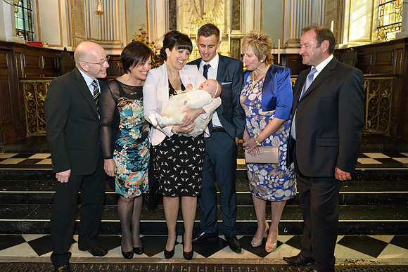 Millie Ellis's christening-92