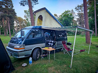 Van Camping June 2024, Cannock Chase and Shell Island-6