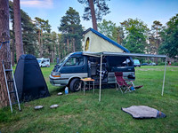 Van Camping June 2024, Cannock Chase and Shell Island-7